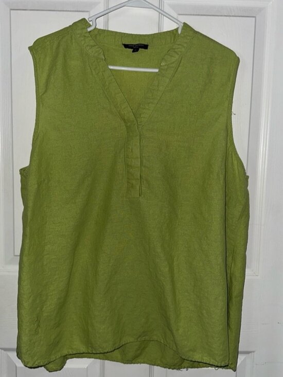 Tops - Green Top Size 1X